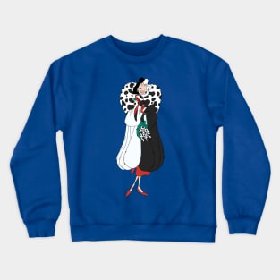 Cruella De Vil Crewneck Sweatshirt